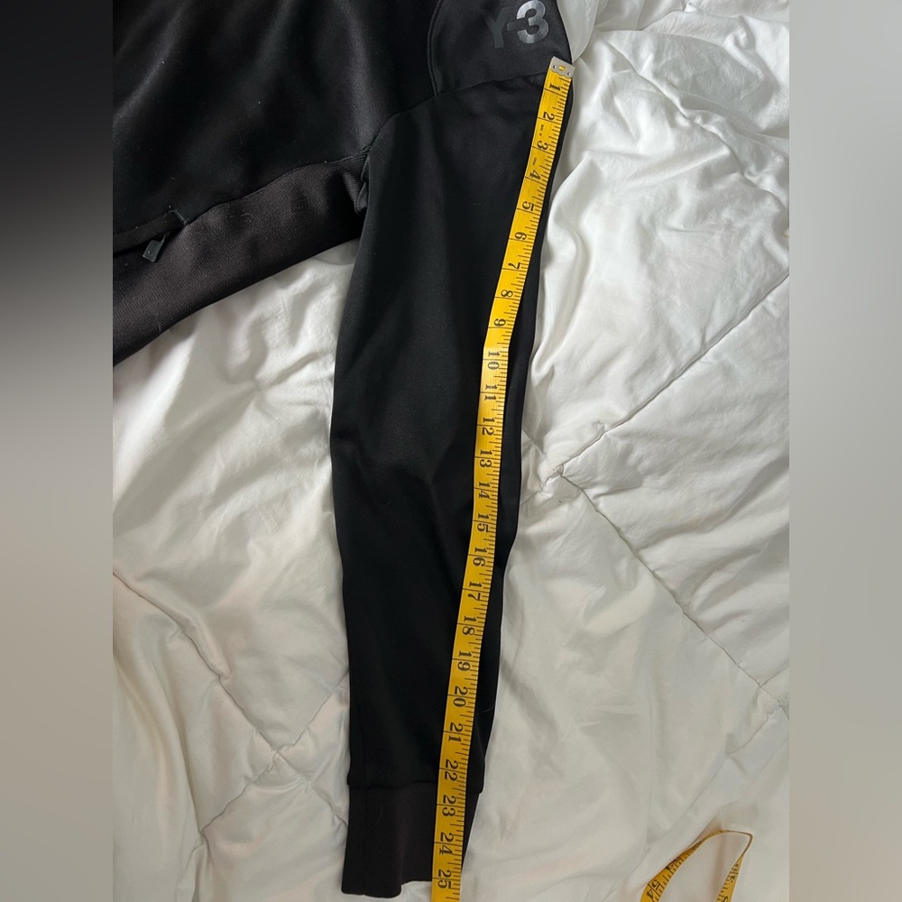 Y-3 Adidas Black Full-Zip Jacket - Picture 7 of 7
